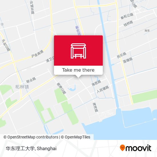 华东理工大学 map
