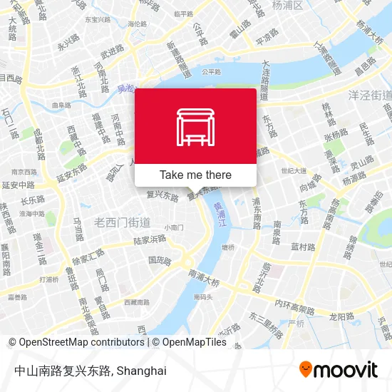 中山南路复兴东路 map