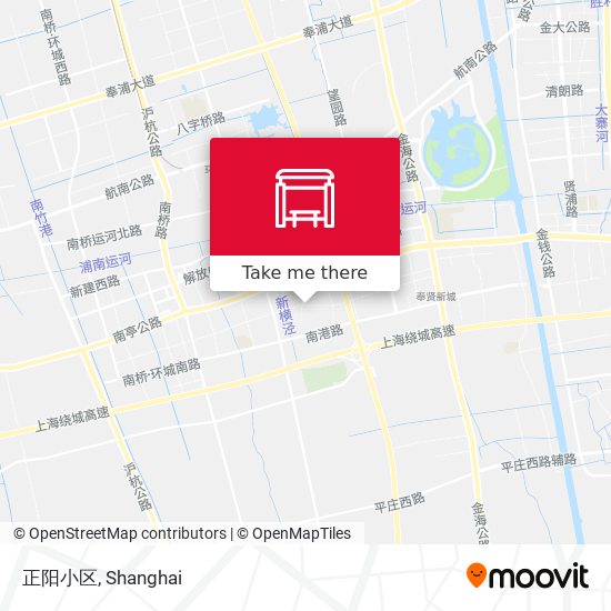 正阳小区 map