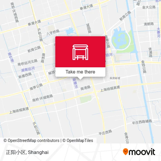 正阳小区 map