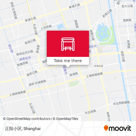 正阳小区 map