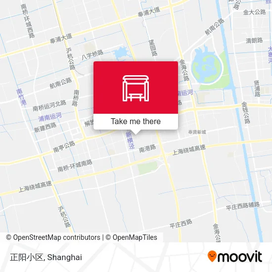 正阳小区 map