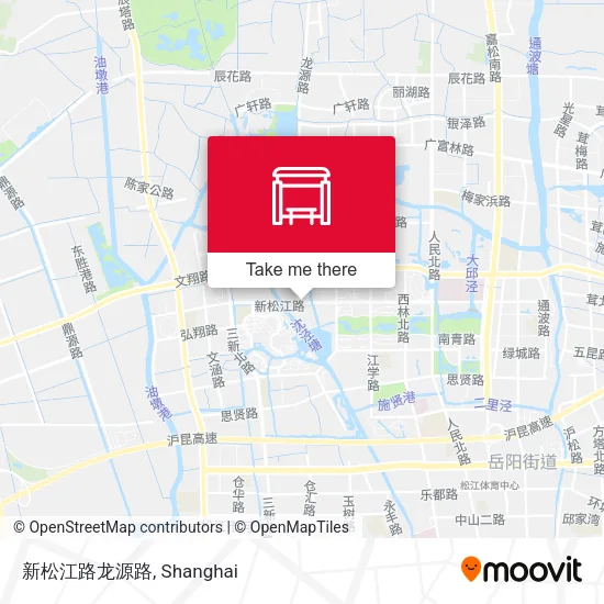 新松江路龙源路 map