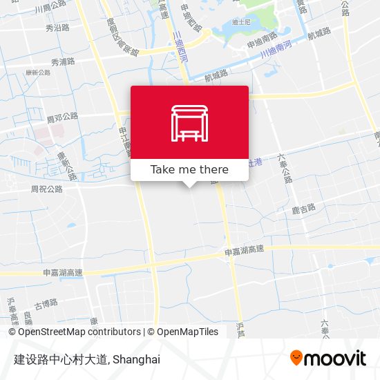 建设路中心村大道 map