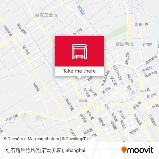 红石路胜竹路(红石幼儿园) map