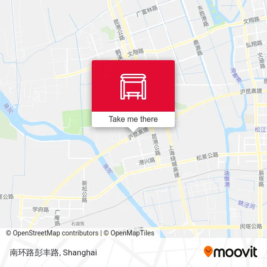 南环路彭丰路 map