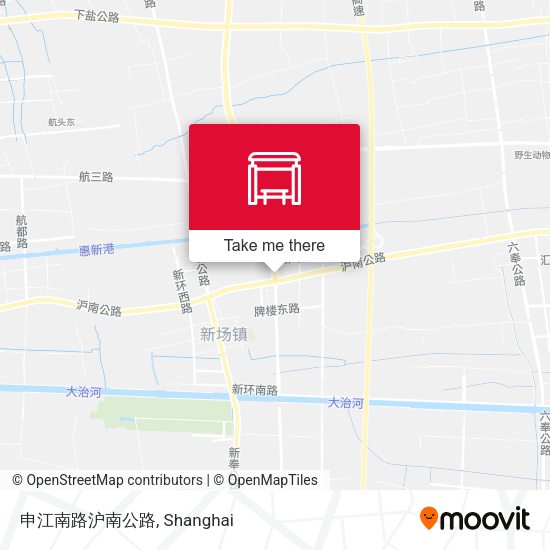 申江南路沪南公路 map
