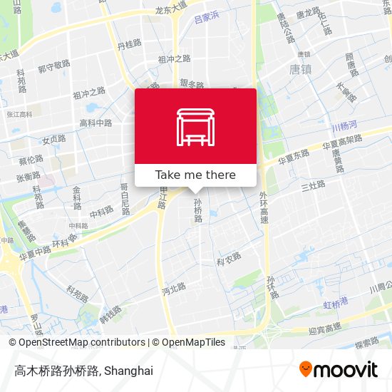 高木桥路孙桥路 map