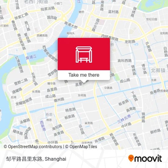 邹平路昌里东路 map