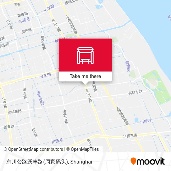 东川公路跃丰路(周家码头) map