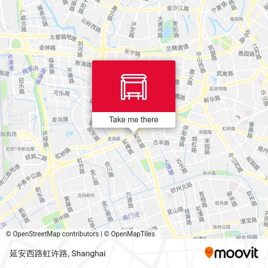 延安西路虹许路 map