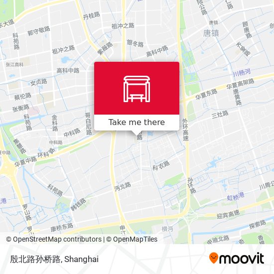 殷北路孙桥路 map