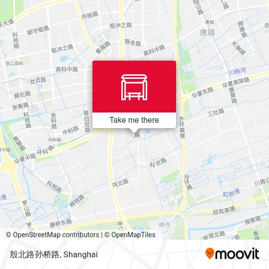 殷北路孙桥路 map