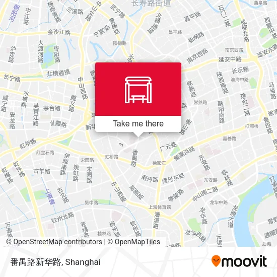 番禺路新华路 map