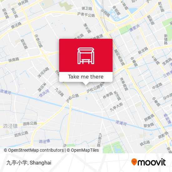 九亭小学 map