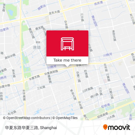 华夏东路华夏三路 map