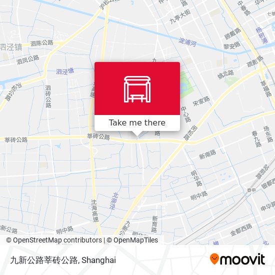 九新公路莘砖公路 map