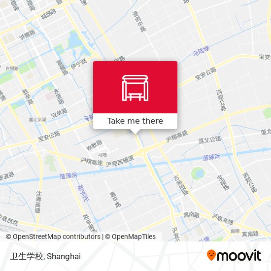 卫生学校 map