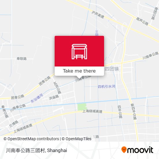 川南奉公路三团村 map