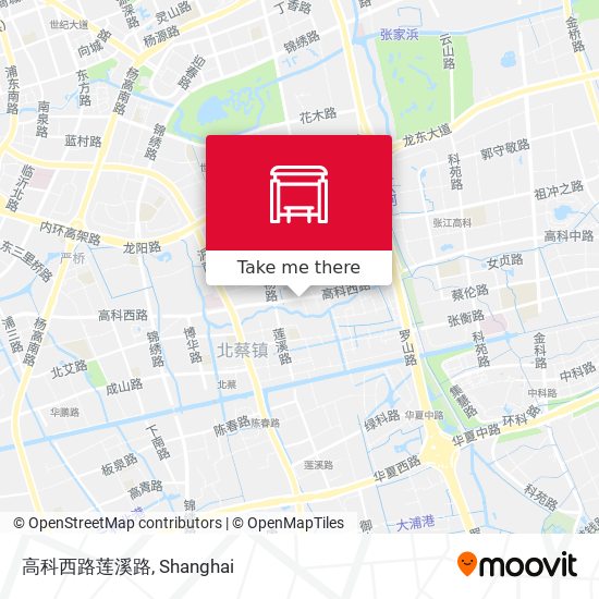 高科西路莲溪路 map