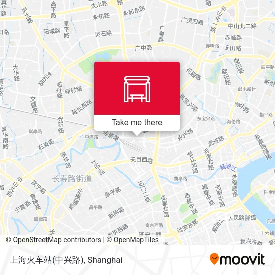上海火车站(中兴路) map