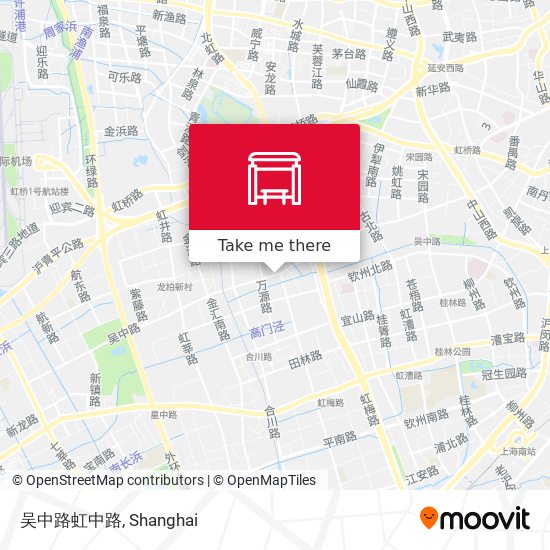 吴中路虹中路 map