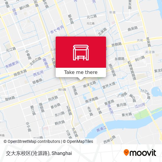 交大东校区(沧源路) map