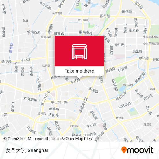 复旦大学 map