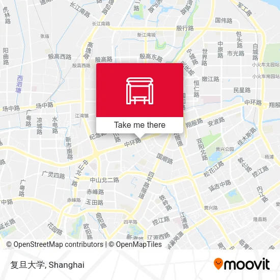 复旦大学 map