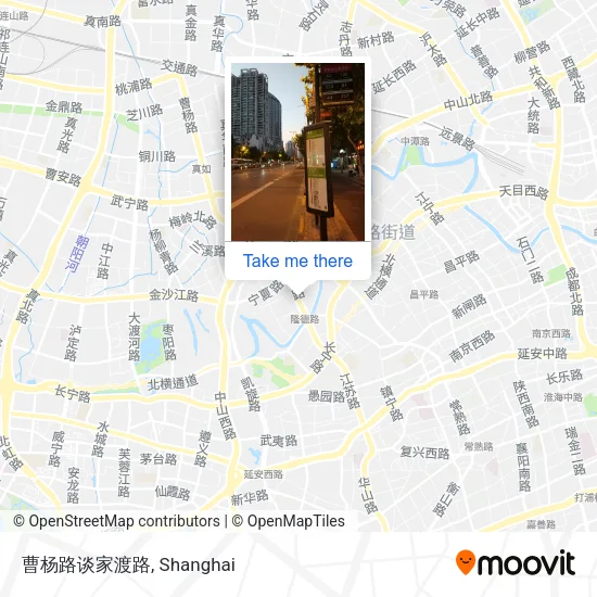 曹杨路谈家渡路 map