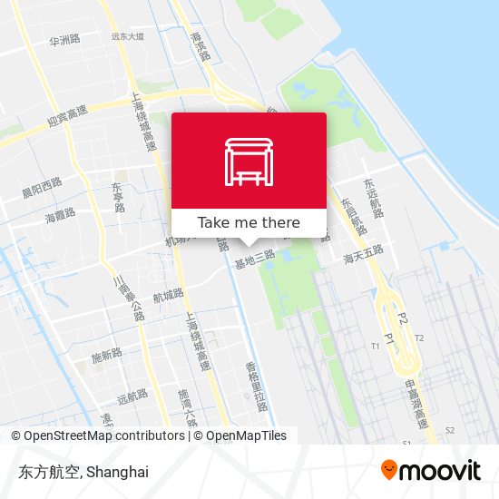 东方航空 map