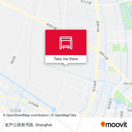 老芦公路新书路 map