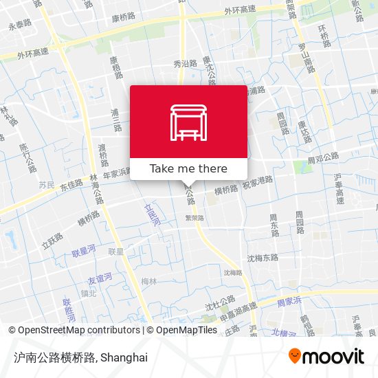沪南公路横桥路 map