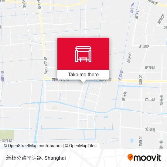 新杨公路平达路 map