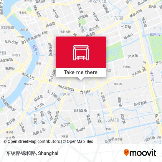 东绣路锦和路 map