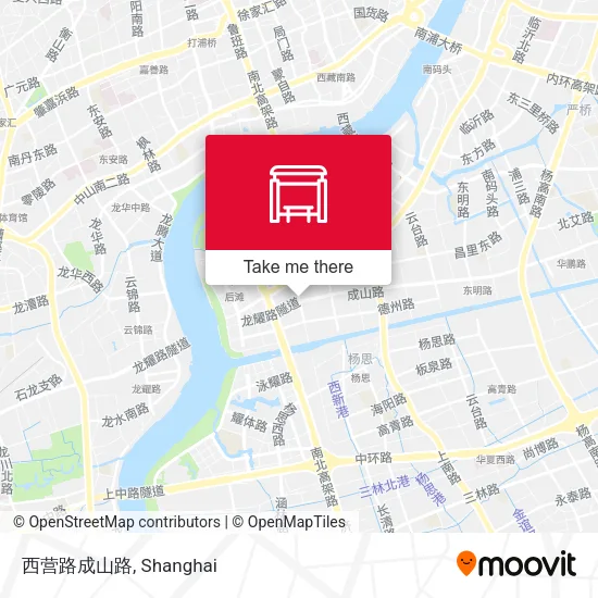 西营路成山路 map