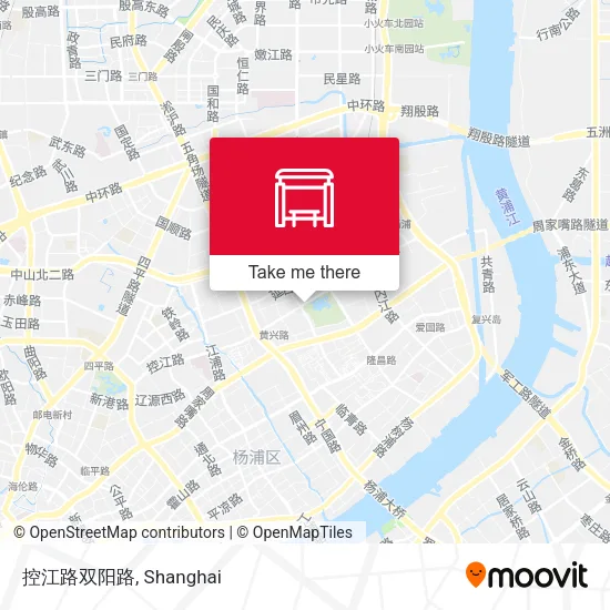 控江路双阳路 map