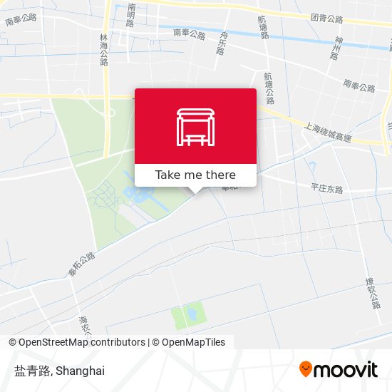 盐青路 map