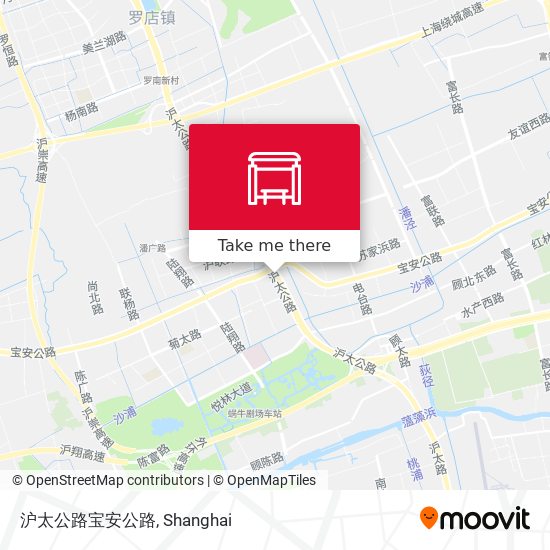 沪太公路宝安公路 map