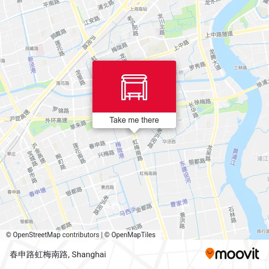 春申路虹梅南路 map