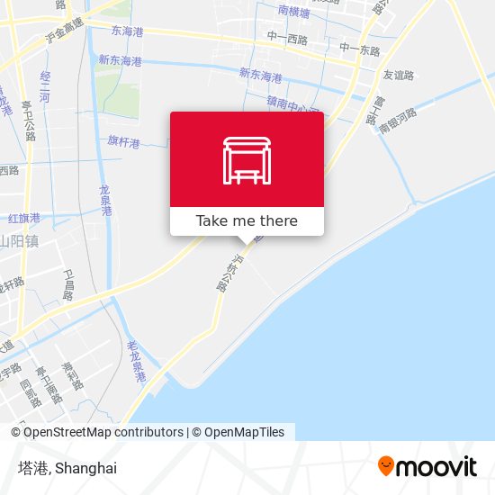 塔港 map