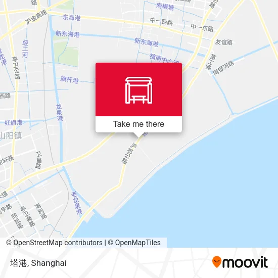 塔港 map