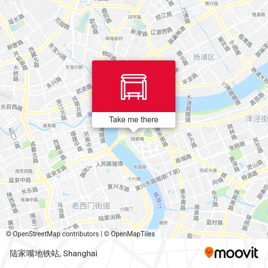 陆家嘴地铁站 map