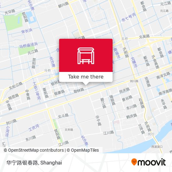 华宁路银春路 map