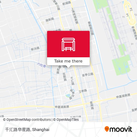 千汇路华星路 map