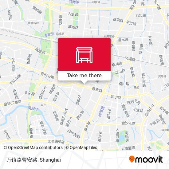 万镇路曹安路 map