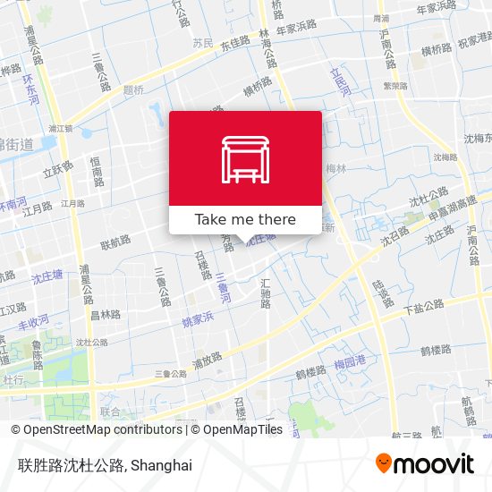 联胜路沈杜公路 map