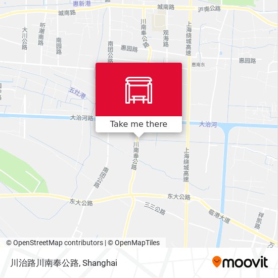 川治路川南奉公路 map