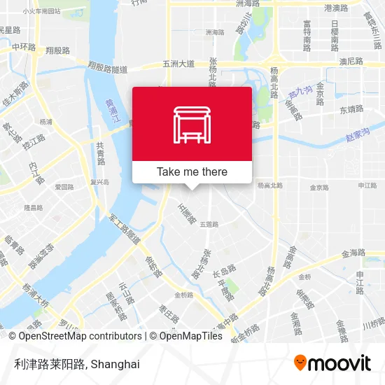 利津路莱阳路 map