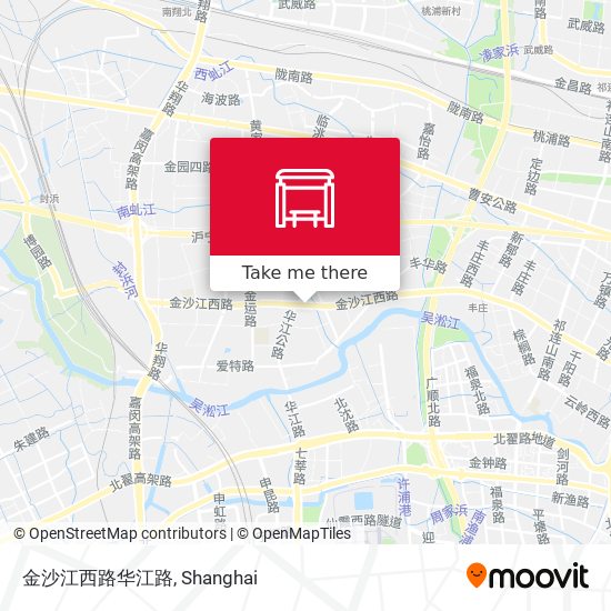 金沙江西路华江路 map